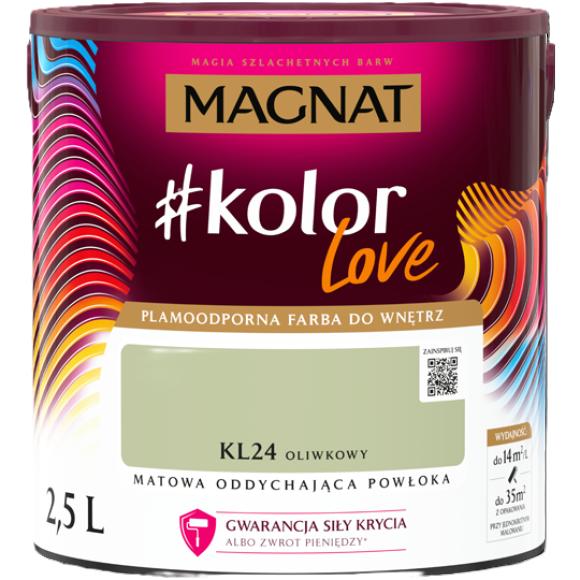 Farba Magnat #KolorLove OLIWKOWY 2,5L KL24 (1)