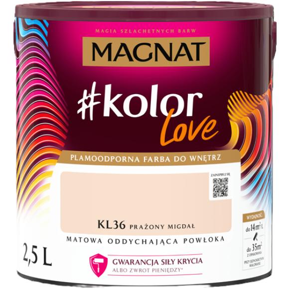 Farba Magnat #KolorLove PRAŻONY MIGDAŁ 2,5L KL36 (1)