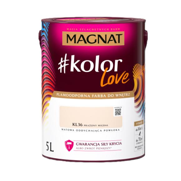 Farba Magnat #KolorLove PRAŻONY MIGDAŁ 5L KL36 (1)