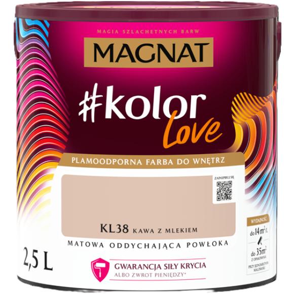 Farba Magnat #KolorLove KAWA Z MLEKIEM 2,5L KL38 (1)