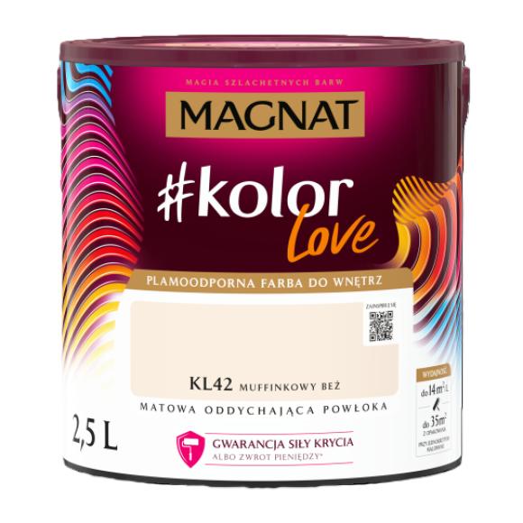 Farba Magnat #KolorLove MUFFINKOWY BEŻ 5L KL42 (1)