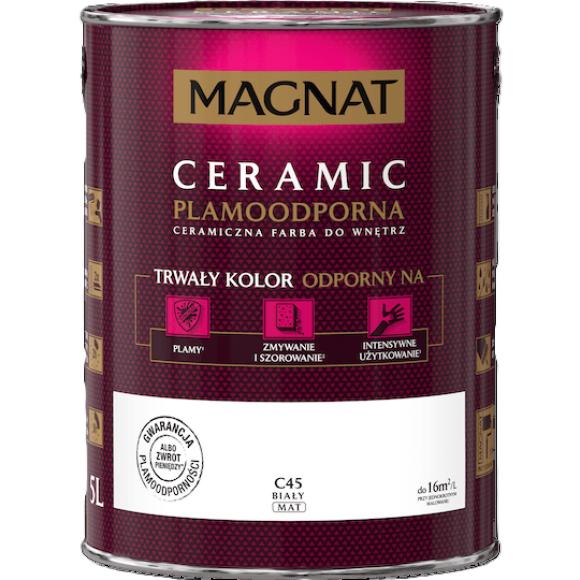 Farba Magnat Ceramic BIAŁY 5L C45 (1)