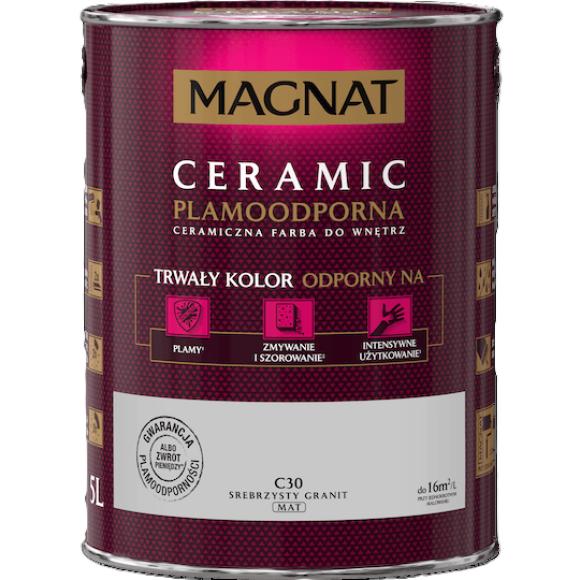  Farba Magnat Ceramic SREBRZYSTY GRANIT 5L C30 (1)