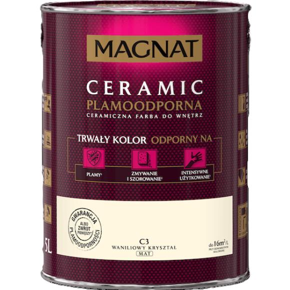 Farba Magnat Ceramic WANILIOWY KRYSZTAŁ 5L C3 (1)