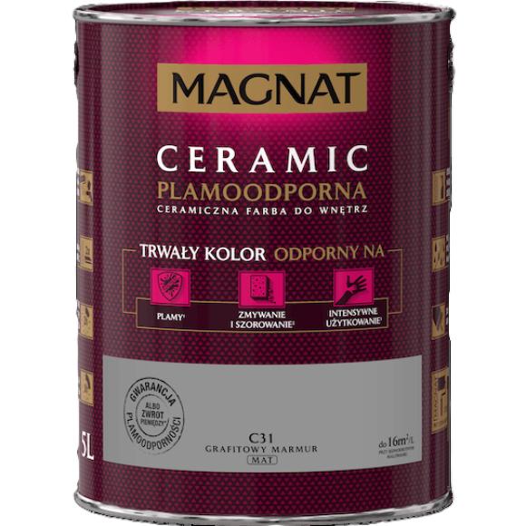 Farba Magnat Ceramic GRAFITOWY MARMUR 5L C31 (1)