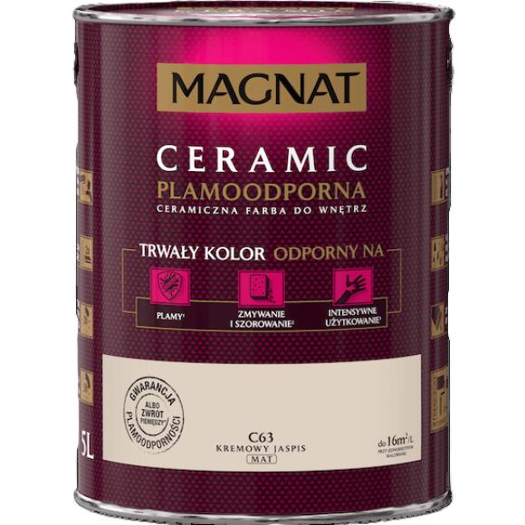 Farba Magnat Ceramic KREMOWY JASPIS 5L C63 (1)