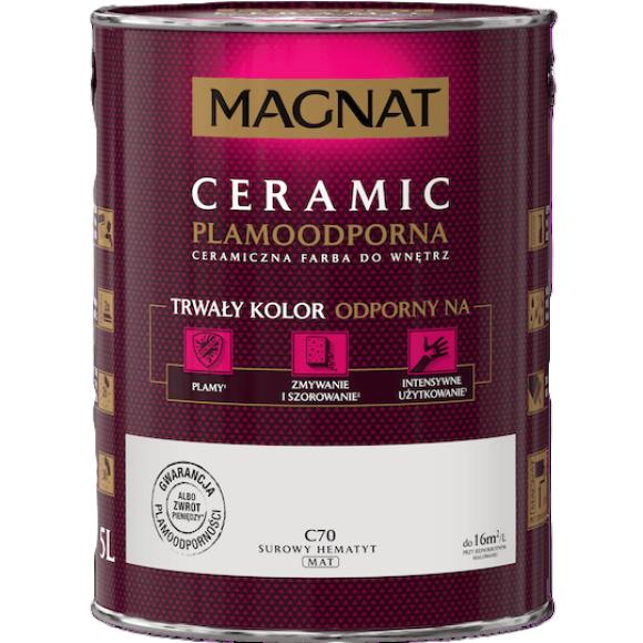 Farba Magnat Ceramic SUROWY HEMATYT 5L C70  (1)
