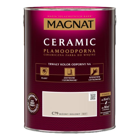 Farba Magnat Ceramic BEŻOWY DOLOMIT 5L C79 (1)
