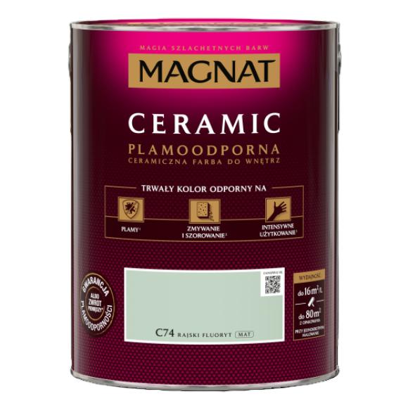 Farba Magnat Ceramic RAJSKI FLUORYT 5L C74 (1)
