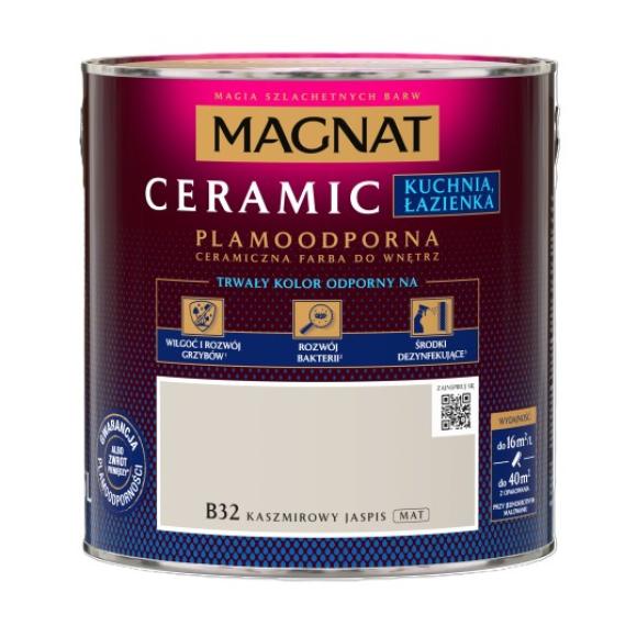 Farba Magnat Ceramic Kuchnia Łazienka KASZMIROWY JASPIS 2,5L B32 (1)