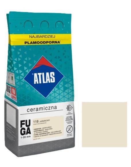 ATLAS Fuga ceramiczna 118 JAŚMINOWY 5kg (1)