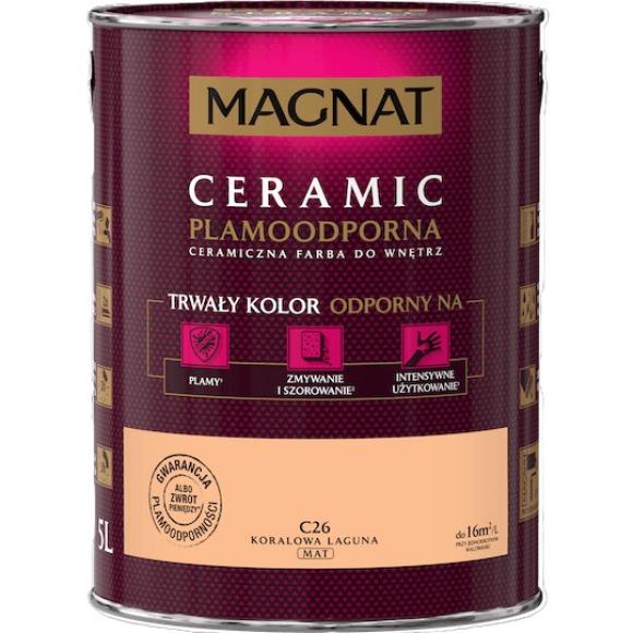 Farba Magnat Ceramic KORALOWA LAGUNA 5L C26 (1)