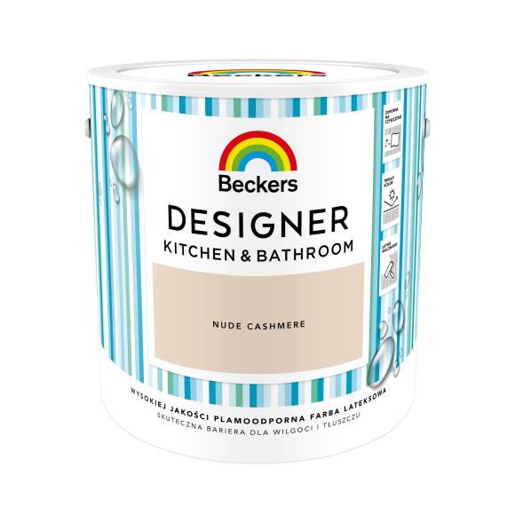 Farba Beckers Designer Kitchen & Bathroom NUDE CASHMERE 2,5L (1)
