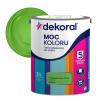 Farba Dekoral Moc Koloru ZDECYDOWANIE ZIELONY 5L_Remontownia24.pl