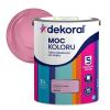 Farba Dekoral Moc Koloru RÓŻANY KWARC 5L_Remontownia24.pl