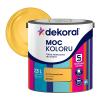 Farba Dekoral Moc Koloru CYTRYNOWA BEZA 2,5L_Remontownia24.pl