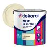 Farba Dekoral Moc Koloru LODY WANILIOWE 2,5L_Remontownia24.pl