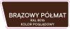 Brązowy Półmat_0,75L
