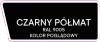Czarny Półmat_0,75L