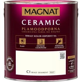 Farba Magnat Ceramic BIAŁY DIAMENT 2,5L C1