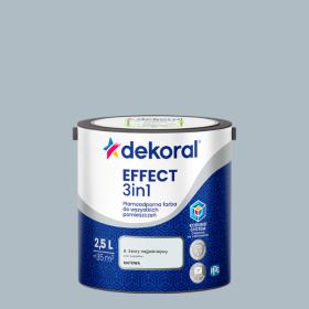 Dekoral Effect 3IN1 Plamoodporna Farba Szary Stalowy 2,5L