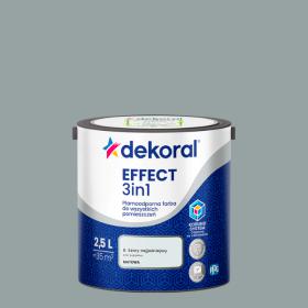 Dekoral Effect 3IN1 Plamoodporna Farba Szary Średni 2,5L