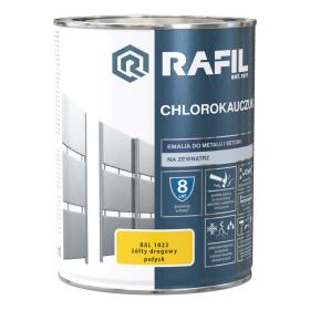 RAFIL Chlorokauczuk Żółty drogowy RAL1023 0,75L