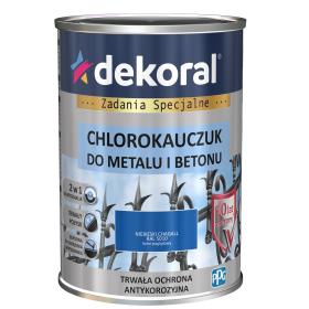 Dekoral Chlorokauczuk Niebieski Chagall RAL 5010 0,9L