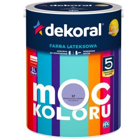 DEKORAL MOC KOLORU PROWANSALSKA LAWENDA 5L