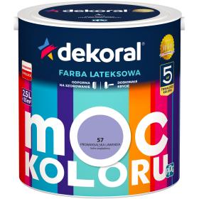 DEKORAL MOC KOLORU PROWANSALSKA LAWENDA 2.5L 