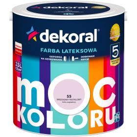 DEKORAL MOC KOLORU WRZOSOWY PASTEL 2.5L