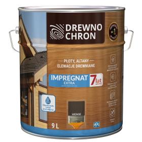 DREWNOCHRON EXTRA IMPREGNAT POWŁOKOTWÓRCZY DO DREWNA WENGE 9L