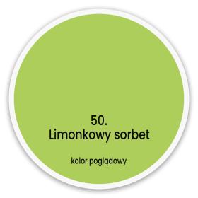 Obrazek 2 dla: Farba Dekoral Moc Koloru LIMONKOWY SORBET 5L