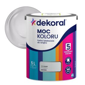 Obrazek dla: Farba Dekoral Moc Koloru GOŁĘBI 5L_Remontownia24.pl