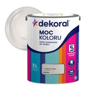 Obrazek dla: Farba Dekoral Moc Koloru JESIENNA MGŁA 5L_Remontownia24.pl