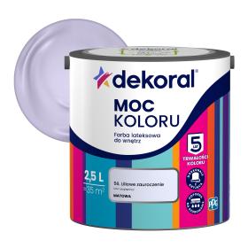 Farba Dekoral Moc Koloru LILIOWE ZAUROCZENIE 2,5L_Remontownia24.pl