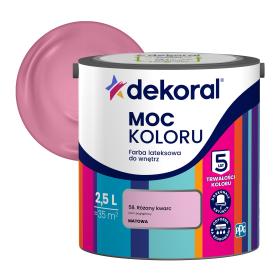 Farba Dekoral Moc Koloru RÓŻANY KWARC 2,5L_Remontownia24.pl