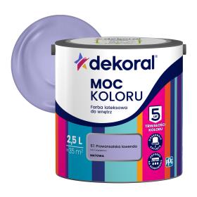 Farba Dekoral Moc Koloru PROWANSALSKA LAWENDA 2,5L_Remontownia24.pl