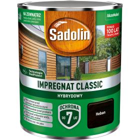 Obrazek dla: Sadolin Impregnat Classic Hybrydowy Kolor Heban_Remontownia24.pl