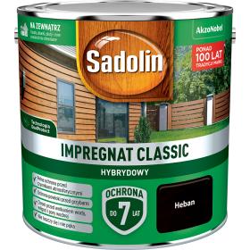 Obrazek dla: Sadolin Impregnat Classic Hybrydowy Kolor Heban_Remontownia24.pl