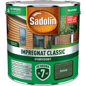 Sadolin Impregnat Classic Hybrydowy Kolor Zielony_Remontownia24.pl