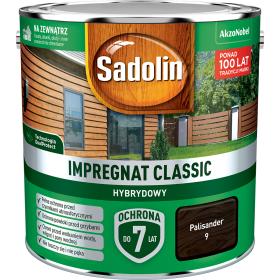 Obrazek dla: Sadolin Impregnat Classic Hybrydowy Kolor Palisander *9*_Remontownia24.pl