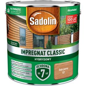 Obrazek dla: Sadolin Impregnat Classic Hybrydowy Kolor Dąb Jasny *57*_Remontownia24.pl