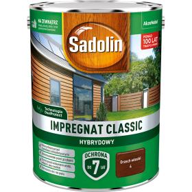 Obrazek dla: Sadolin Impregnat Classic Hybrydowy Kolor Orzech Włoski *4* 4,5L_Remontownia24.pl