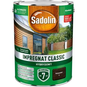 Obrazek dla: Sadolin Impregnat Classic Hybrydowy Kolor Palisander *9* 4,5L_Remontownia24.pl
