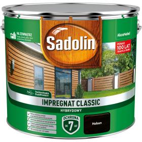 Obrazek dla: Sadolin Impregnat Classic Hybrydowy Kolor Heban 9L_Remontownia24.pl