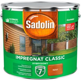 Obrazek dla: Sadolin Impregnat Classic Hybrydowy Kolor Mahoń *7* 9L_Remontownia24.pl