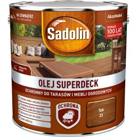 Sadolin Olej SUPERDECK TEK *33* 2,5L_Remontownia24.pl