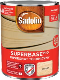 Sadolin Impregnat Techniczny SUPERBASE PRO BEZBARWNY 0,75L_Remontownia24.pl