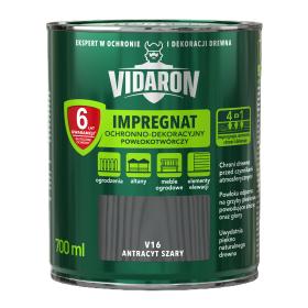 Vidaron Impregnat Powłokotworczy V16 Antracyt Szary